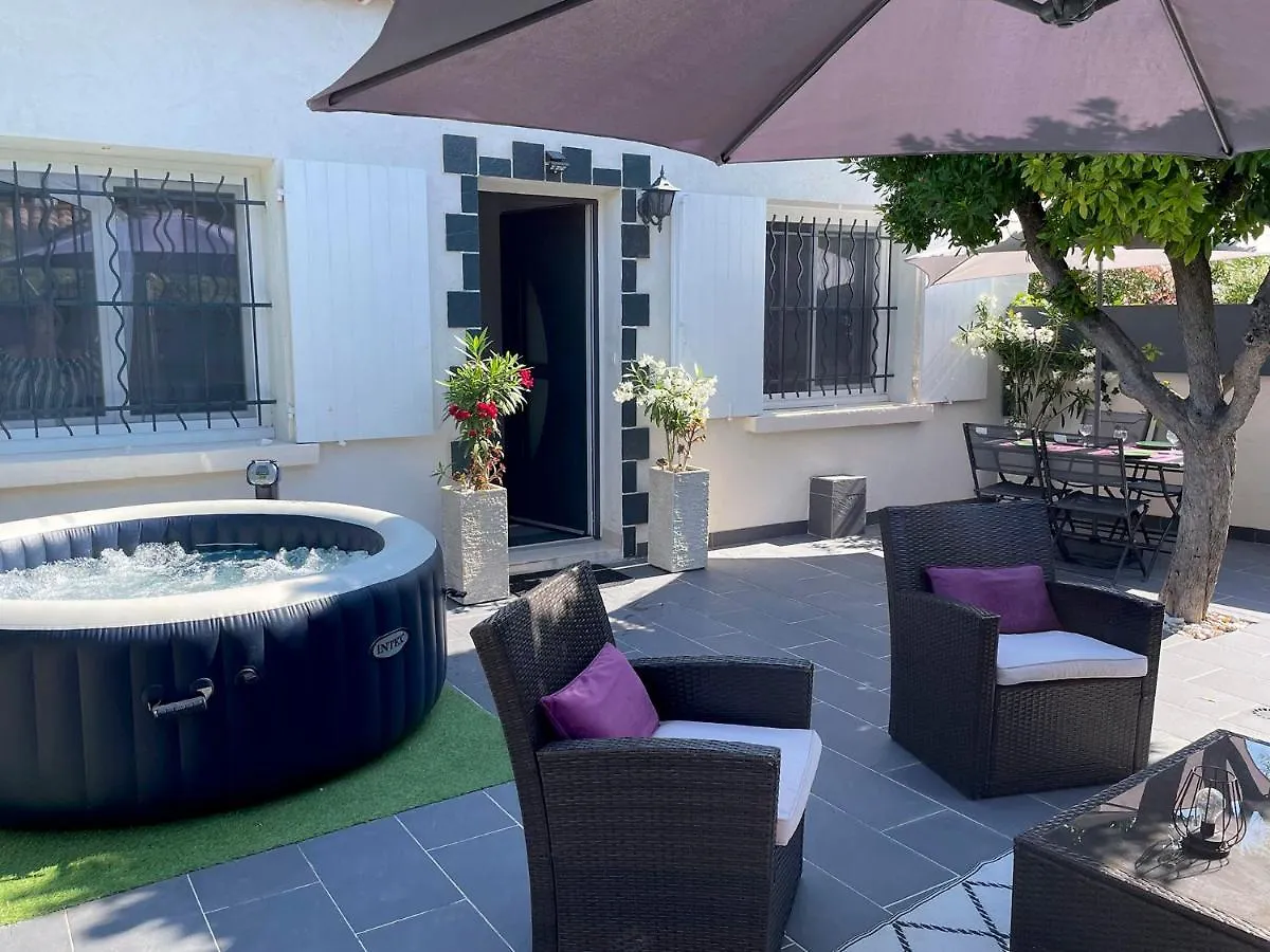 Key Largo Villa 2P Avec Pkg Clim Grande Terrasse Avec Jacuzzi Proche Port Et Plage Bandol 0*,